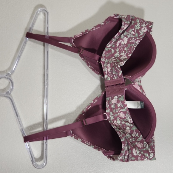 Lucky Brand Floral Mauve Bra 42D - Picture 4 of 8